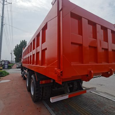 Σινότρικ Τσάσι 6X4 Τρακ με ελαστικά και υδραυλικό τιμόνι 351-450hp