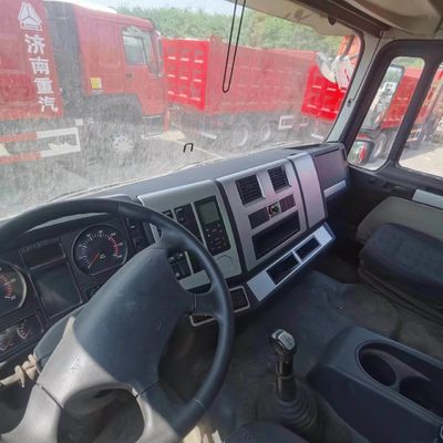 Βαρύ φορτίο Sinotruk Chassis Dump Truck με εμπρόσθιο σύστημα ανύψωσης και υδραυλικό τιμόνι