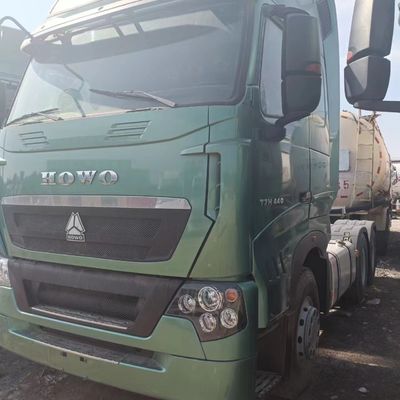 Περιβαλλοντικά φιλικό φορτηγό μεταφορών T7h με πράσινο και βαρύ σχέδιο