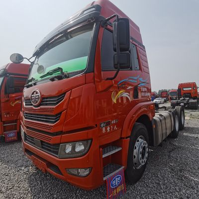 Με χειροκίνητο κιβώτιο ταχυτήτων τύπου 600L βαρύ φορτίο τρακτέρ με ρυμουλκούμενο ημιπροκατασκευαστικό