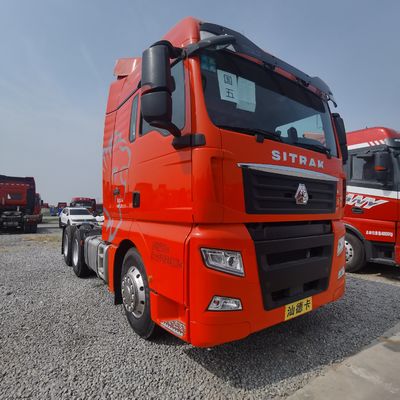 Τρακτικό φορτηγό βαρέος τύπου 6X4 540HP με καθίσμα ανάρτησης αέρα