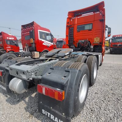 Τρακτικό φορτηγό βαρέος τύπου 6X4 540HP με καθίσμα ανάρτησης αέρα