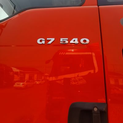 Τρακτικό φορτηγό βαρέος τύπου 6X4 540HP με καθίσμα ανάρτησης αέρα