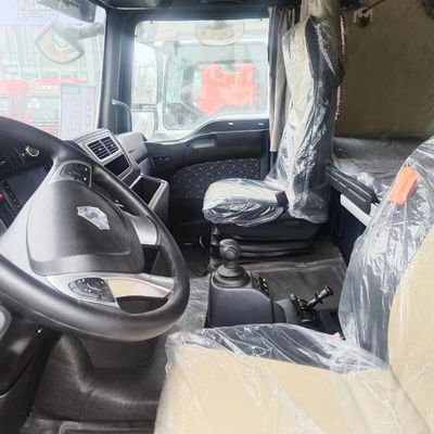 Κουτί φορτίου από χάλυβα άνθρακα Μεγάλη ισχύς 6X4 βαρύ φορτηγό για τη μεταφορά επικίνδυνων υλικών