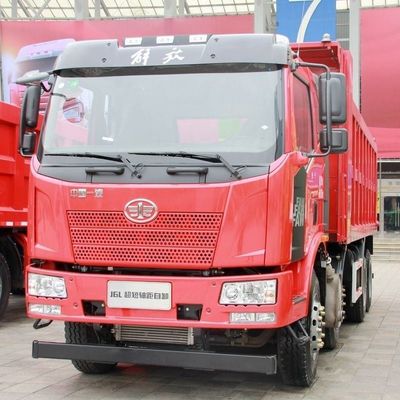 Οικοδόμηση εκτός δρόμου στη Νιγηρία 8x4 φορτηγό σκουπιδιών με χειροκίνητη μετάδοση και ελαστικά