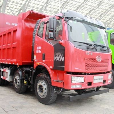 Οικοδόμηση εκτός δρόμου στη Νιγηρία 8x4 φορτηγό σκουπιδιών με χειροκίνητη μετάδοση και ελαστικά