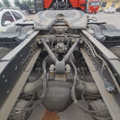 Δύναμη 520HP Sinotruck τρακτέρ φορτηγό 6X4 Tipper Trailer Combo με εξατομικευμένο σχεδιασμό