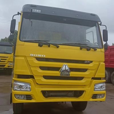 Προσαρμογή Χρησιμοποιούμενο Sinotruk HOWO 6X4 βαρύ φορτηγό με υδραυλικό τιμόνι
