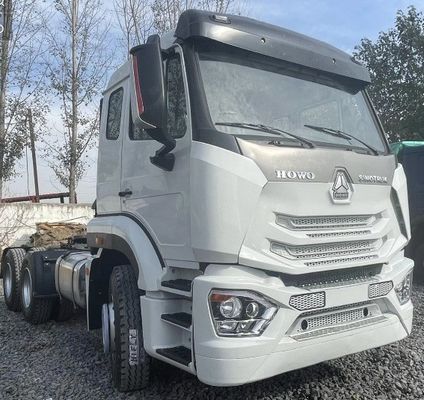 6 μηνών Shacman 400HP βαρύ φορτηγό τρακτέρ με εναέρια ανάρτηση και ≤5 καθίσματα