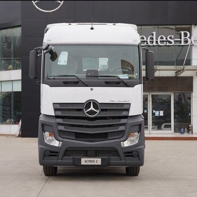 580 ίππους Mercedes Benz βαρύ φορτηγό ντίζελ τρακτέρ φορτηγό με σχεδιασμό ελαστικών χωρίς σωλήνες