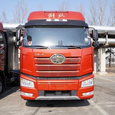 7.36m*2.55m*4m Μέγεθος FAW Jiefang J6p 6X4 καθαρό ηλεκτρικό ελκυστήρα ανταλλαγής 460HP Euro 3