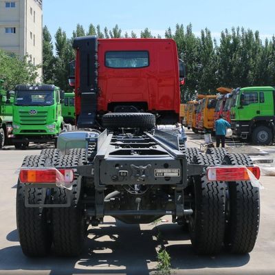 Δυνατότητα κινητήρα 400HP Euro6 HOWO Τμήματα φορτηγών Ενσωματωμένο βαρύ ρυμουλκούμενο