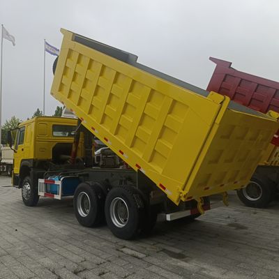 Χρησιμοποιούμενο φορτηγό 6X4 με χειροκίνητη μετάδοση ιδανικό για μεταφορά εμπορευμάτων