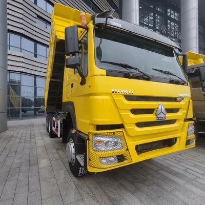31-40 τόνων βαρύ φορτίο Sinotruck Tipper με υδραυλικό τιμόνι και χωρητικότητα φόρτωσης 50 τόνων