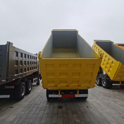 31-40 τόνων βαρύ φορτίο Sinotruck Tipper με υδραυλικό τιμόνι και χωρητικότητα φόρτωσης 50 τόνων