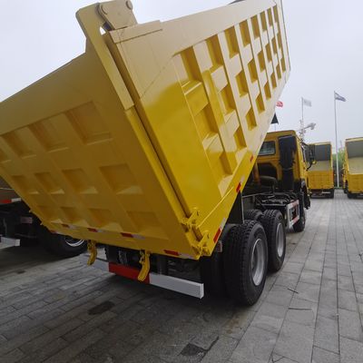 31-40 τόνων βαρύ φορτίο Sinotruck Tipper με υδραυλικό τιμόνι και χωρητικότητα φόρτωσης 50 τόνων