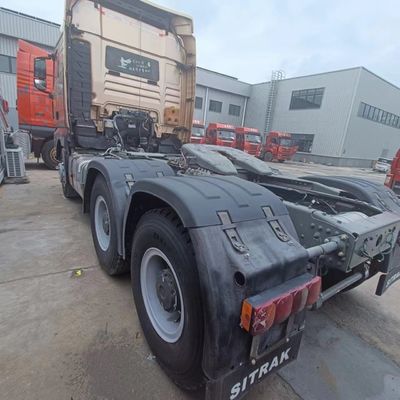 351-450hp βαρέα φορτηγά με καθίσμα ανάρτησης αέρα και δεξαμενή καυσίμου 600L σε ηλεκτρονική πλατφόρμα