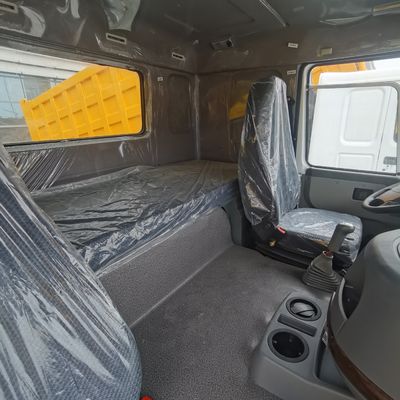 Ελκυστήρας βαρέων φορτίων Sinotruck με κάθισμα αέρος και κιβώτιο φορτίου άνθρακα