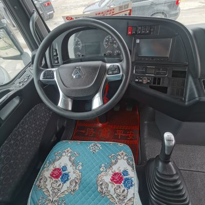 Εξαιρετικές επιδόσεις 540HP Μηχανή Shacman Τράκ με αεροεναιώρηση Κάθισμα οδηγού