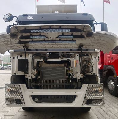 Τύπος υλικού χάλυβα άνθρακα 30/40 τόνους 400HP 10 τροχών βαρύ χειροκίνητο φορτηγό απορριμμάτων