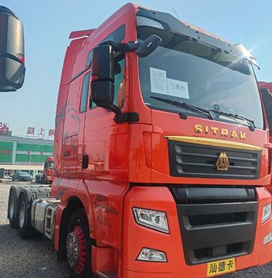 540 HP μεταχειρισμένο βαρύ φορτηγό G7h με κάθισμα αέρος και δεξαμενή καυσίμου 1000L