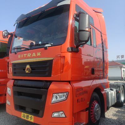 540 HP μεταχειρισμένο βαρύ φορτηγό G7h με κάθισμα αέρος και δεξαμενή καυσίμου 1000L