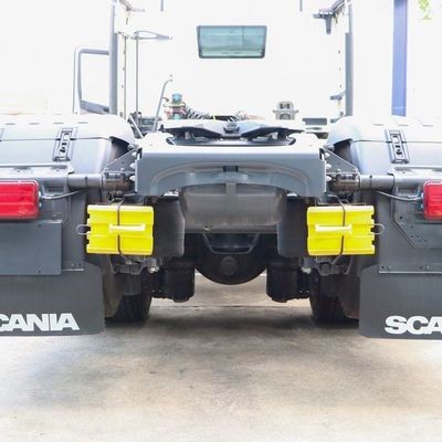 6×4 τροχός οδήγησης Scania G-Series βαρύ φορτηγό 450HP 6X2r ελκυστήρας Euro 5 συμβατό