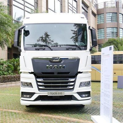 Το βαρύ φορτηγό της σειράς Tgx με 510 ίππους και αυτόματο κιβώτιο ταχυτήτων 6X4