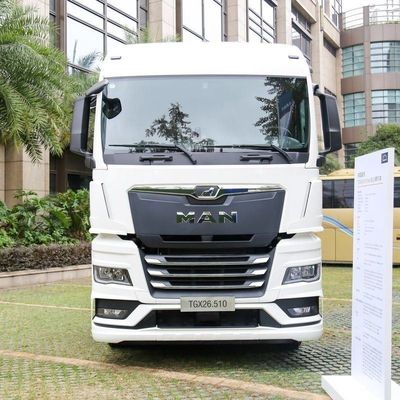 Χρησιμοποιούμενο βαρύ φορτηγό της σειράς Tgx 560 ίππων 6X4 ελκυστήρας καθίσματος με ανάρτηση αέρα