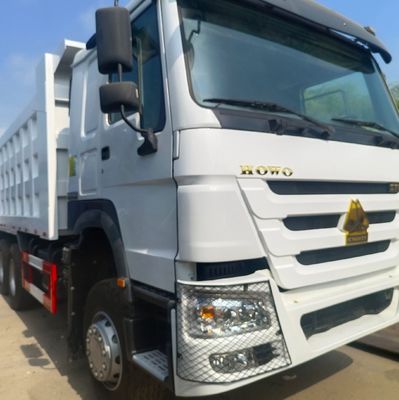 371HP χειροκίνητο κιβώτιο μετάδοσης Χρησιμοποιείται Haowo 371 φορτηγό σκουπιδιών με σασί και ελαστικά Sinotruk