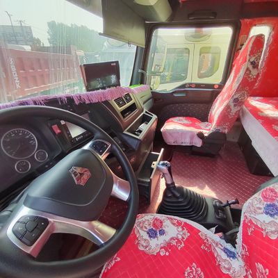 Sinotruck 480HP Semi-Relayer με Air Suspension καθίσμα και 8.800kg Πακέτο Ακαθάριστο βάρος