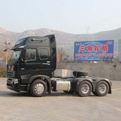 6×4 τροχός οδήγησης Shacman 420HP ατμοσφαιρική ανάρτηση καθίσματος ρυμουλκούμενο όχημα για ημιρυμουλκούμενα φορτηγό