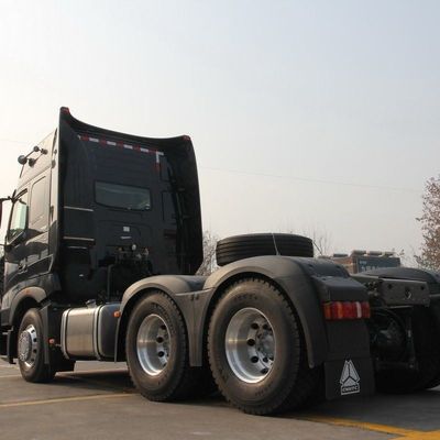 6×4 τροχός οδήγησης Shacman 420HP ατμοσφαιρική ανάρτηση καθίσματος ρυμουλκούμενο όχημα για ημιρυμουλκούμενα φορτηγό