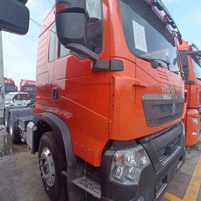 Αρχική πληρωμή 375HP HOWO Τρακτικό φορτηγό για βαριές εργασίες ρυμούλκησης και ημιρυμουλκούμενων