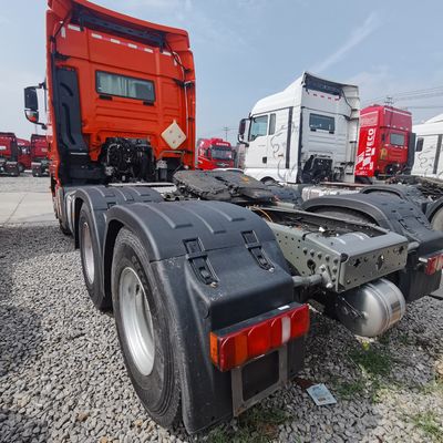 Προσαρμοσμένο αίτημα Αεροεξάρτηση Κάθισμα 480HP CNG ελκυστήρα φορτηγό για ρυμούλκηση ημιπροκατασκευής