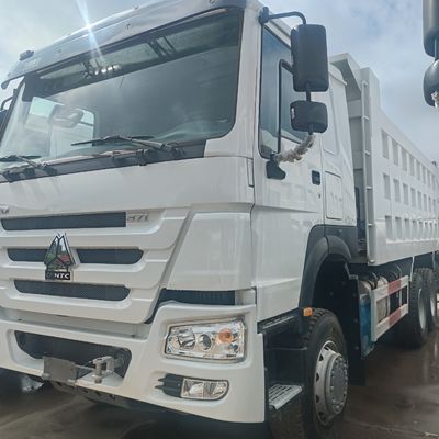 Βαρύ φορτίο 371HP6*4 HOWO Diesel Dump Truck με χειροκίνητο κιβώτιο ταχυτήτων και προσαρμοσμένο