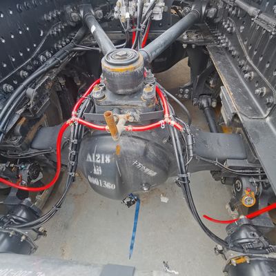 Ημιαφορτηγό έλξης με δεξαμενή καυσίμου 600L και Auman Tipper Euro 5 πρότυπο εκπομπών