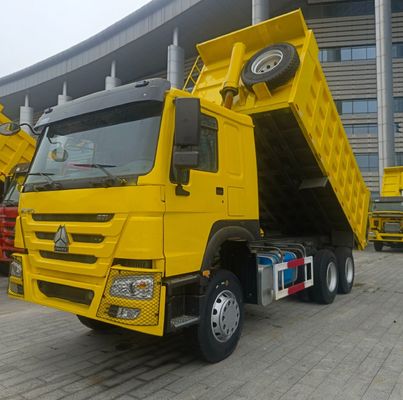 371HP Μεγάλο φορτηγό απορριμμάτων Μεταφορικό φορτηγό βαρύ φορτηγό HOWO με εξατομικευμένο σχεδιασμό