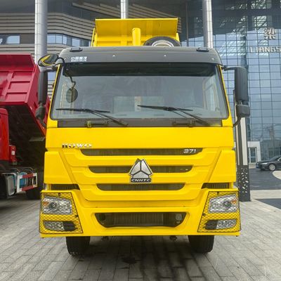 371HP Μεγάλο φορτηγό απορριμμάτων Μεταφορικό φορτηγό βαρύ φορτηγό HOWO με εξατομικευμένο σχεδιασμό