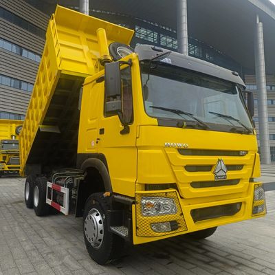 6x4 Χρησιμοποιούμενο HOWO Dump Truck Η απόλυτη λύση για τη μεταφορά βαρέων φορτίων