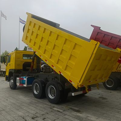 6x4 Χρησιμοποιούμενο HOWO Dump Truck Η απόλυτη λύση για τη μεταφορά βαρέων φορτίων