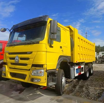6×4 τροχός οδήγησης βαρύ φορτηγό HOWO Dump Truck για τη μεταφορά βαρέων φορτίων σε προσιτή τιμή