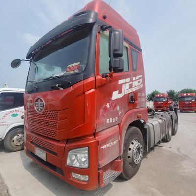 Ντίζελ Jiefang Jh6p 460HP Euro 5 χειροκίνητος ελκυστήρας με διπλή κίνηση Ca12tax230 κιβώτιο ταχυτήτων