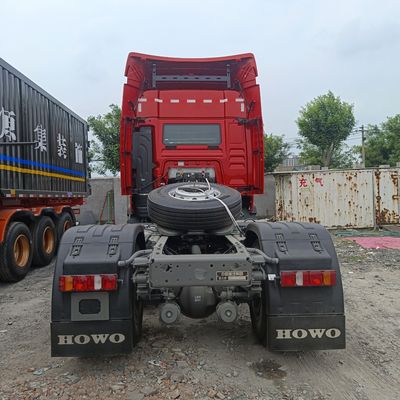 ZZ4257N3247E1H Ντίζελ ελκυστήρας φορτηγό με καθίσμα αέρος ανάρτησης και δεξαμενή καυσίμου 1000L