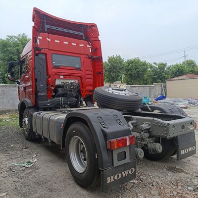 ZZ4257N3247E1H Ντίζελ ελκυστήρας φορτηγό με καθίσμα αέρος ανάρτησης και δεξαμενή καυσίμου 1000L