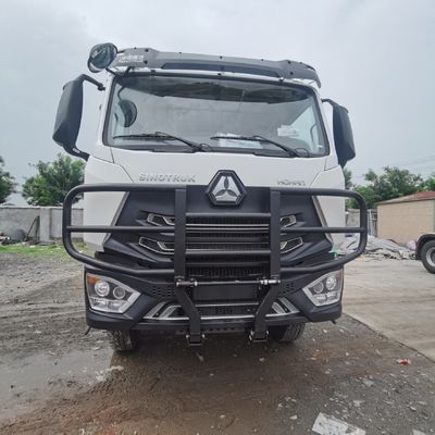 ZZ4257N3247E1H Μεταγωγικό ημιπροσελήντρο με 400HP τροχόσπιτο φορτηγού απορριμμάτων και κάθισμα ανάρτησης αέρα