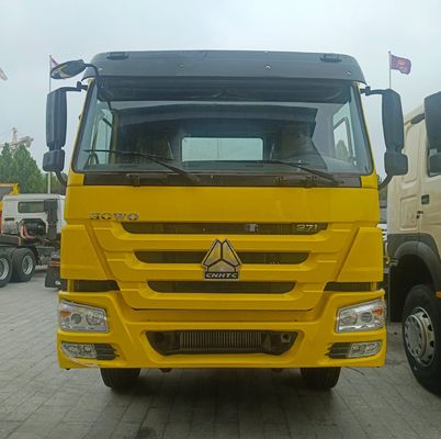 US 371 Τρακτέρ 6X4 HOWO ανθεκτικός με σχεδιασμό ελαστικών χωρίς σωλήνες και δεξαμενή καυσίμου 400L