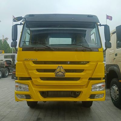Προσαρμοσμένο Sinotruck 371HOWO Τρακτικό φορτηγό για ρυμούλκηση ημιτελόνι Φορτηγό κουτί υλικό Ατσάλι άνθρακα