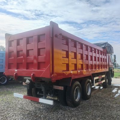 40 τόνων χωρητικότητας φόρτωσης 8 × 4 Sinotruck Tipper για διαρκή μεταφορά το 2024 DOT πιστοποιημένο