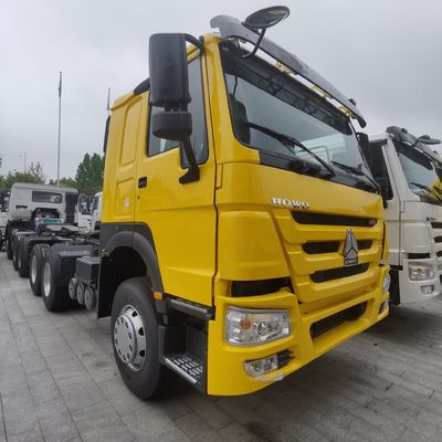 Εγκεκριμένο ECE βαρύ ελκυστήρα 6X4 με δεξαμενή καυσίμου 1000L και κάθισμα οδηγού με εναέρια ανάρτηση